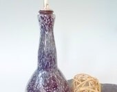 Lovely Hand Blown Oil and Vinegar Cruet , Bottle, Pitcher by Rebecca Zhukov