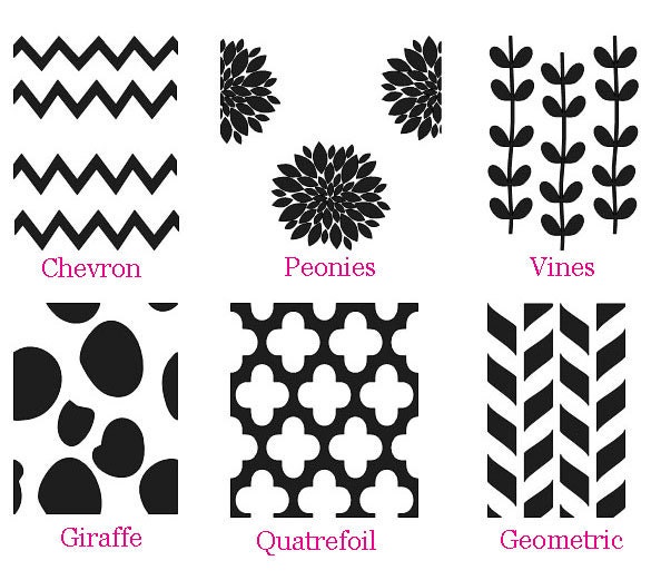 Vinyl Stencils for DIY Wood Photo Display Boards
