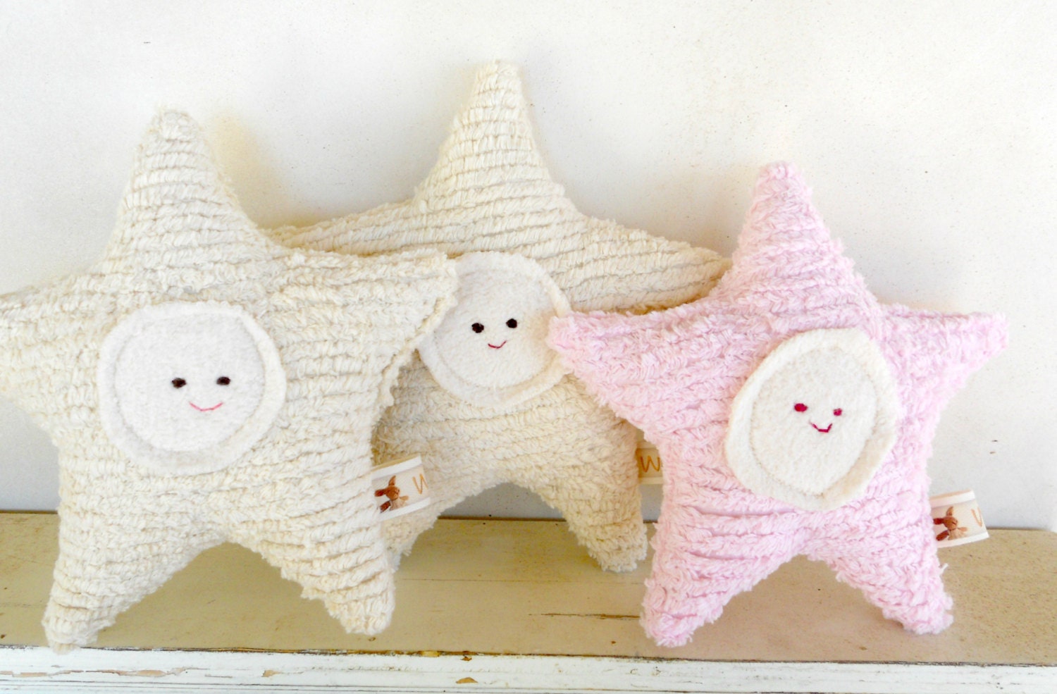 Waldorf Toy, Eco Kids Toy, Star Baby,  Plush, Natural, Eco-Friendly Baby Shower Toy, A Star is Born
