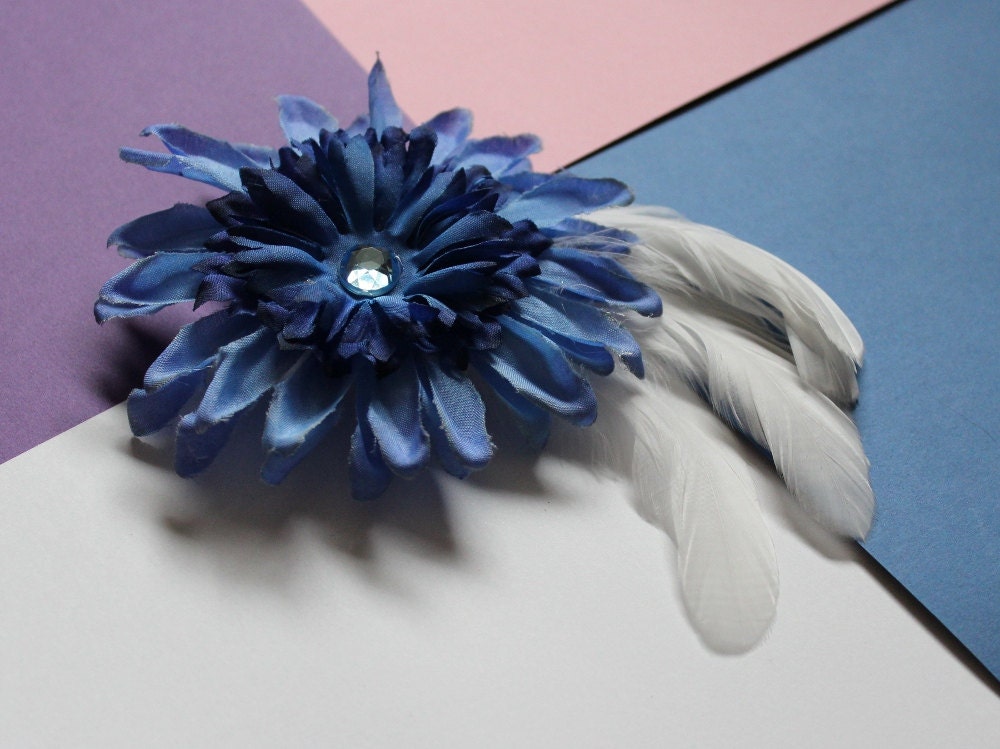 Baby Blues Hair Clip