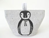 snack pouch (small), snack bag, penguin, organic