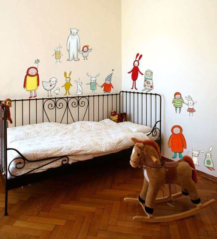 Cute Critters - Wall Decals - Made to Order
