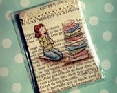 Paris Vintage Bookish Ladies - Book Worship Postcards - Set of 12