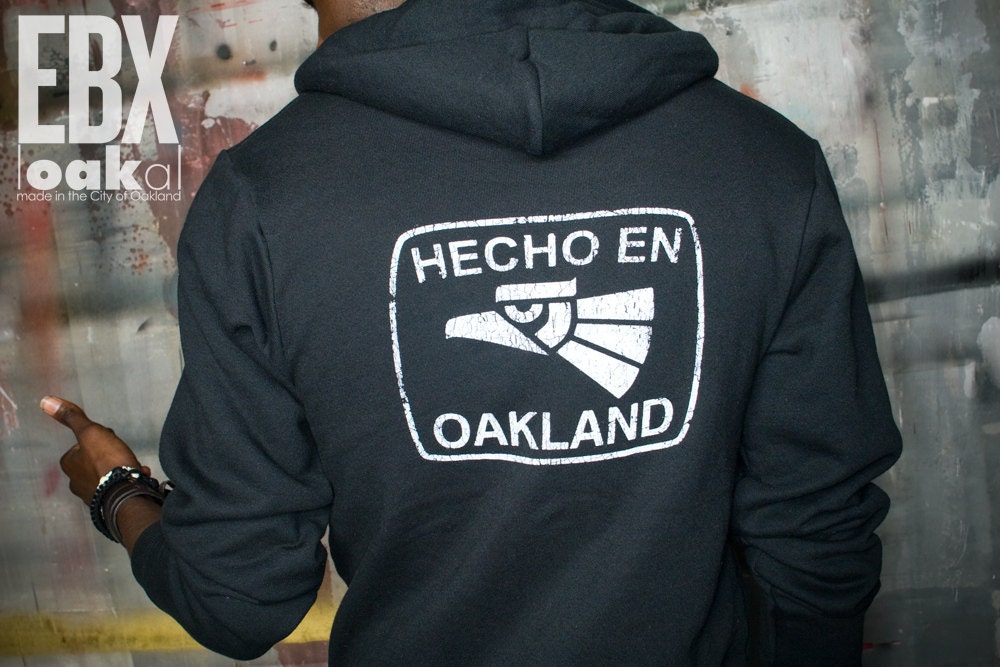 Hecho en Oakland Unisex hoodie