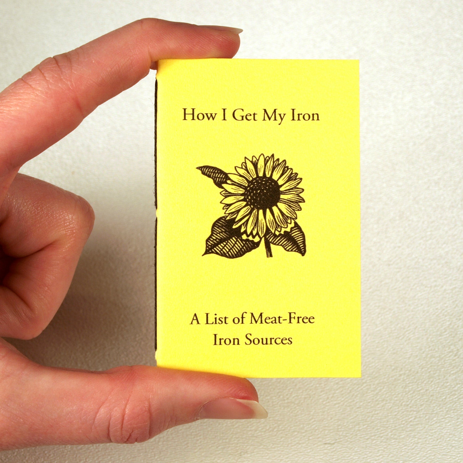 How I Get My IRON Mini Book (Yellow, Sunflower)