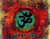 Just Be - 12 x 12 Giclee Print on Canvas