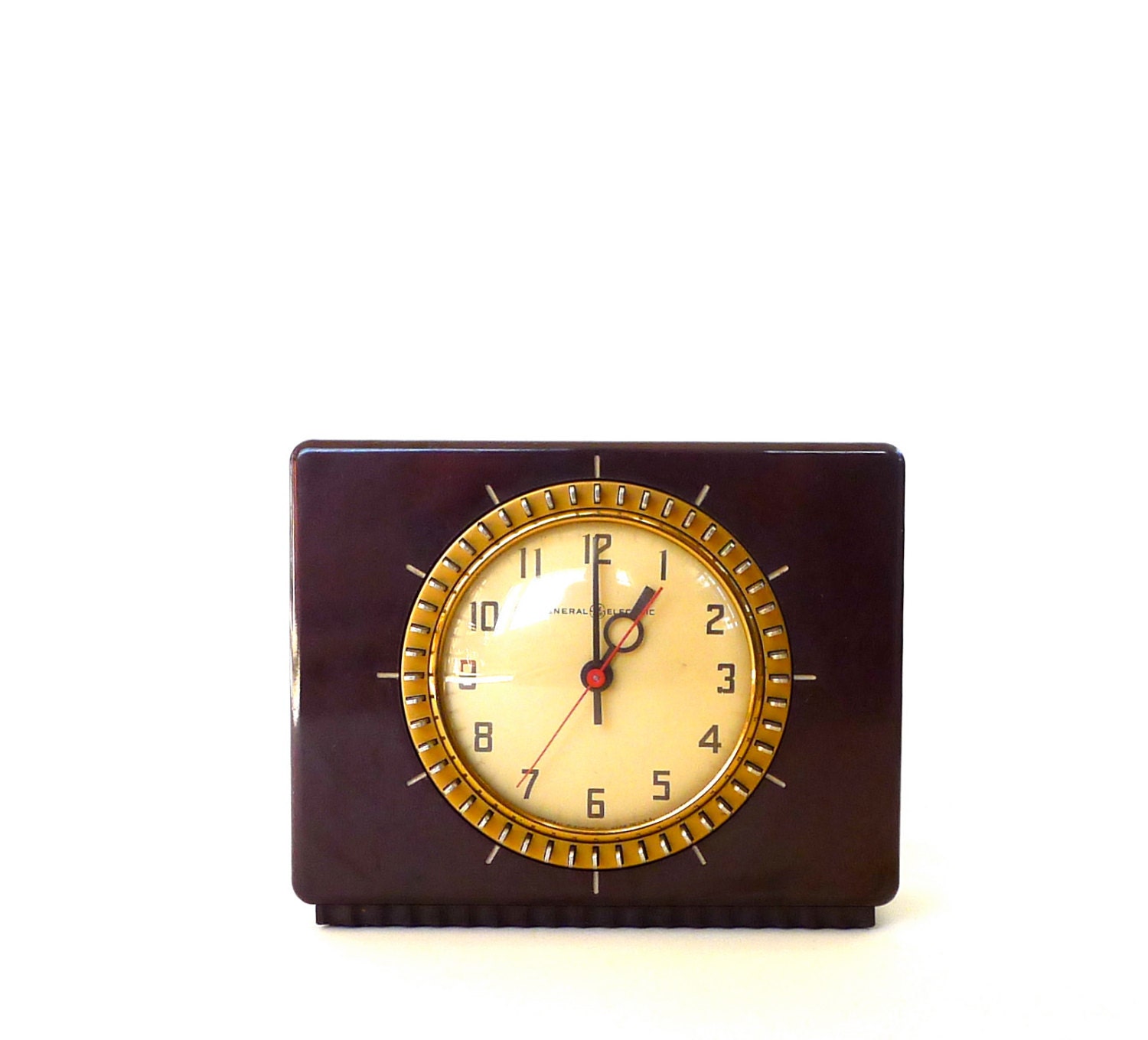 Mid-Century General Electric Bakelite Clock