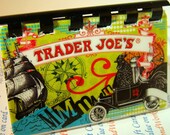Trader Joe's   uPcycled Giftcard Notebook  ---  no value on card