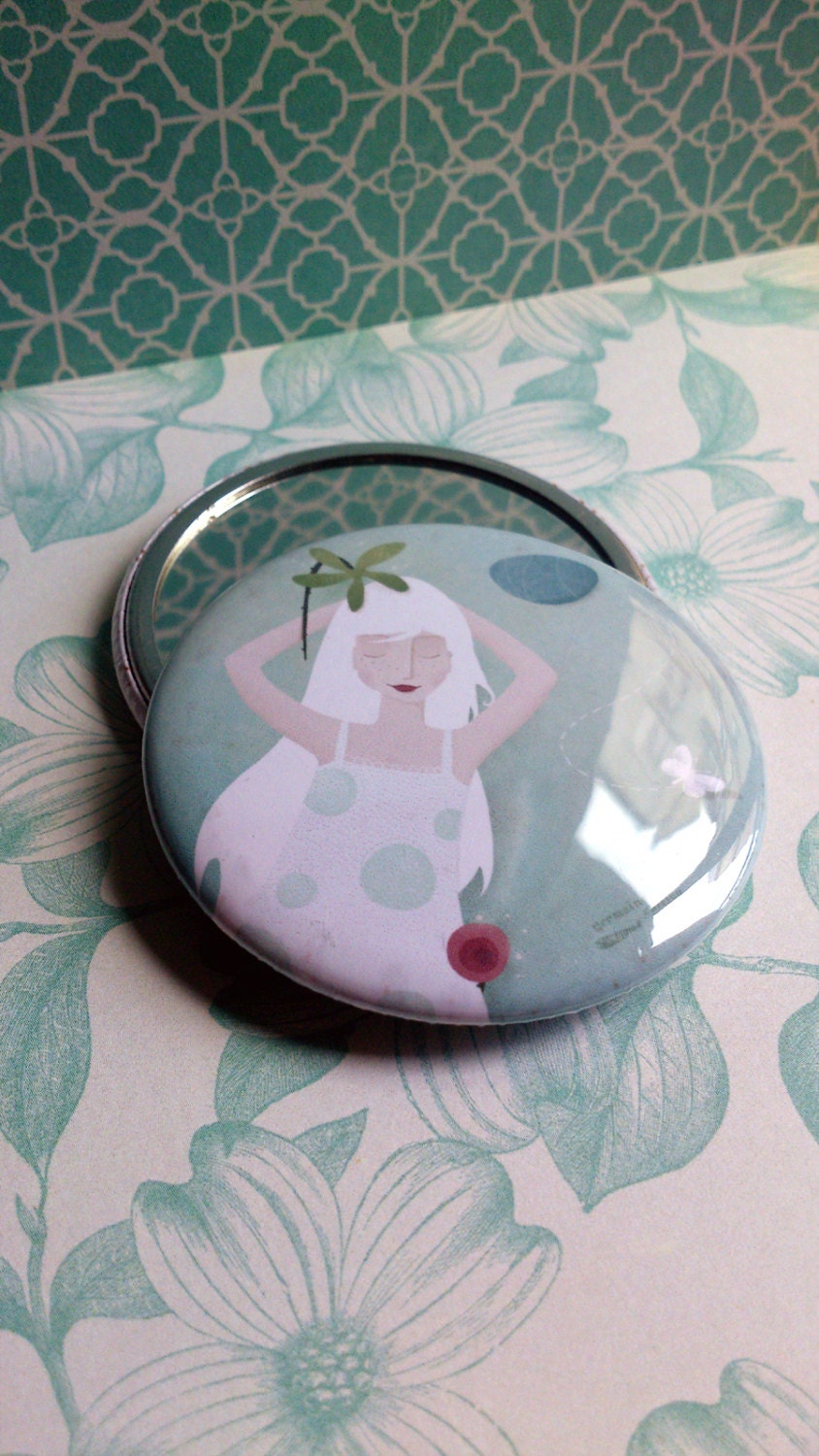 Mon jardin - Pocket mirror