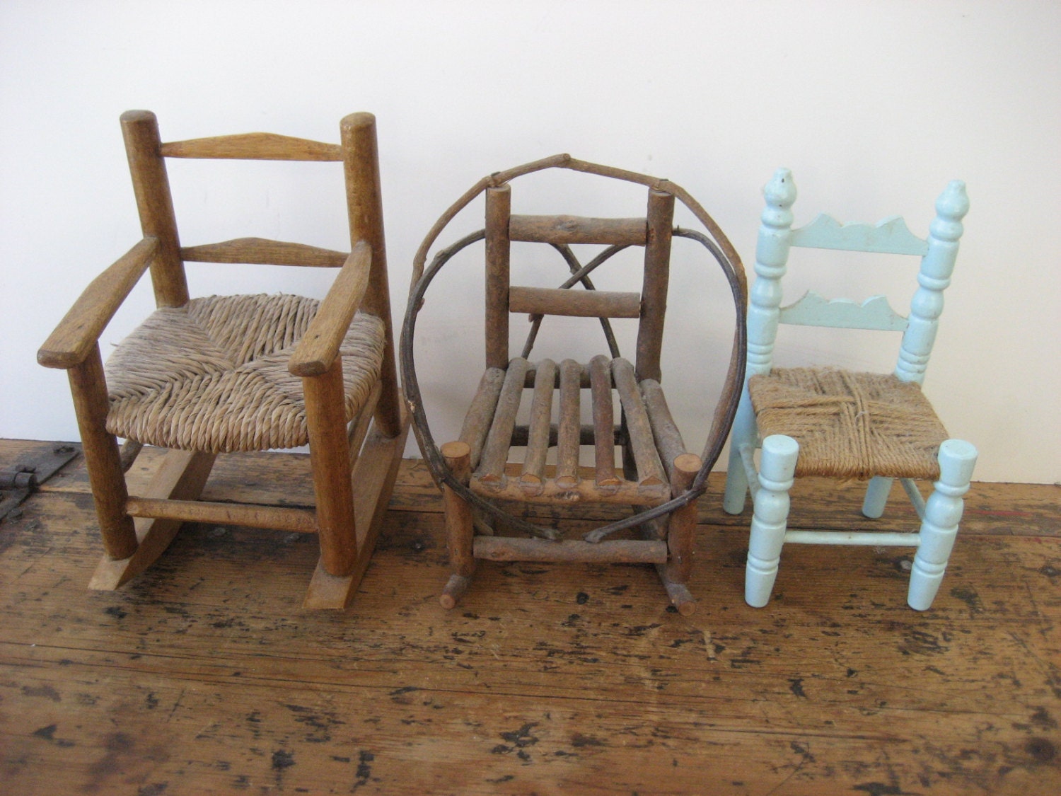 Miniature chairs instant collection