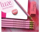 Hijabi Hard at Work Pencils  -