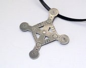 Cross Necklace Celtic Cross Pommee Handmade Cross Jewelry