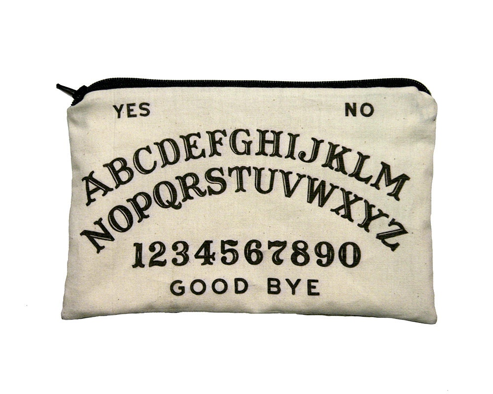 Ouija Board Makeup Bag / Pencil Pouch