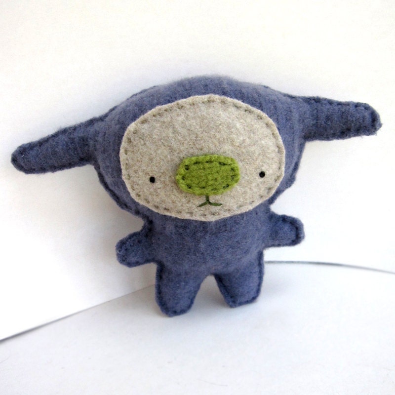 Indigo Foo - Recycled Cashmere Plush Toy