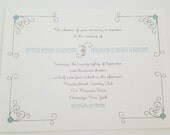 Whimsy Wedding Invitations - Unique Font Wedding Invitations