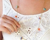 Neon Fabric Necklace, Limited Edition Key West Collection