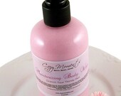 Pink Coconut Cream scented Moisturizing Body Whip - with Shea Butter, Aloe Vera, Avocado, Jojoba, and Grapeseed Oils (8 oz)