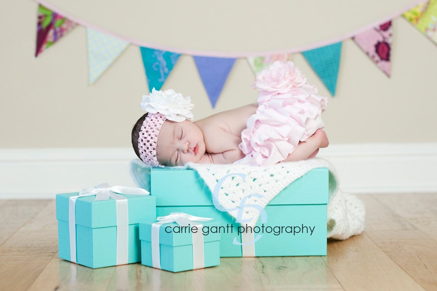 Blue, Green, Purple Surprise Flag Banner, Photo Prop, For a Child's Room or Wedding Decoration, Bunting.