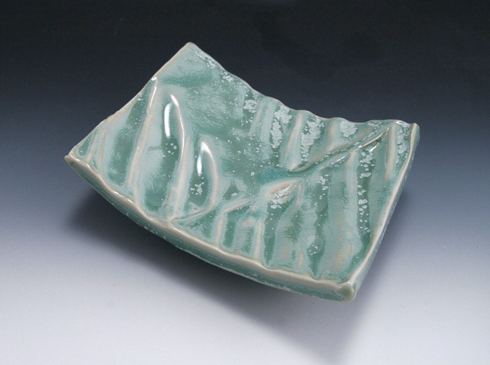 Green Soap Dish