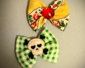 Cute Little Bow Hair Clips - set of 2