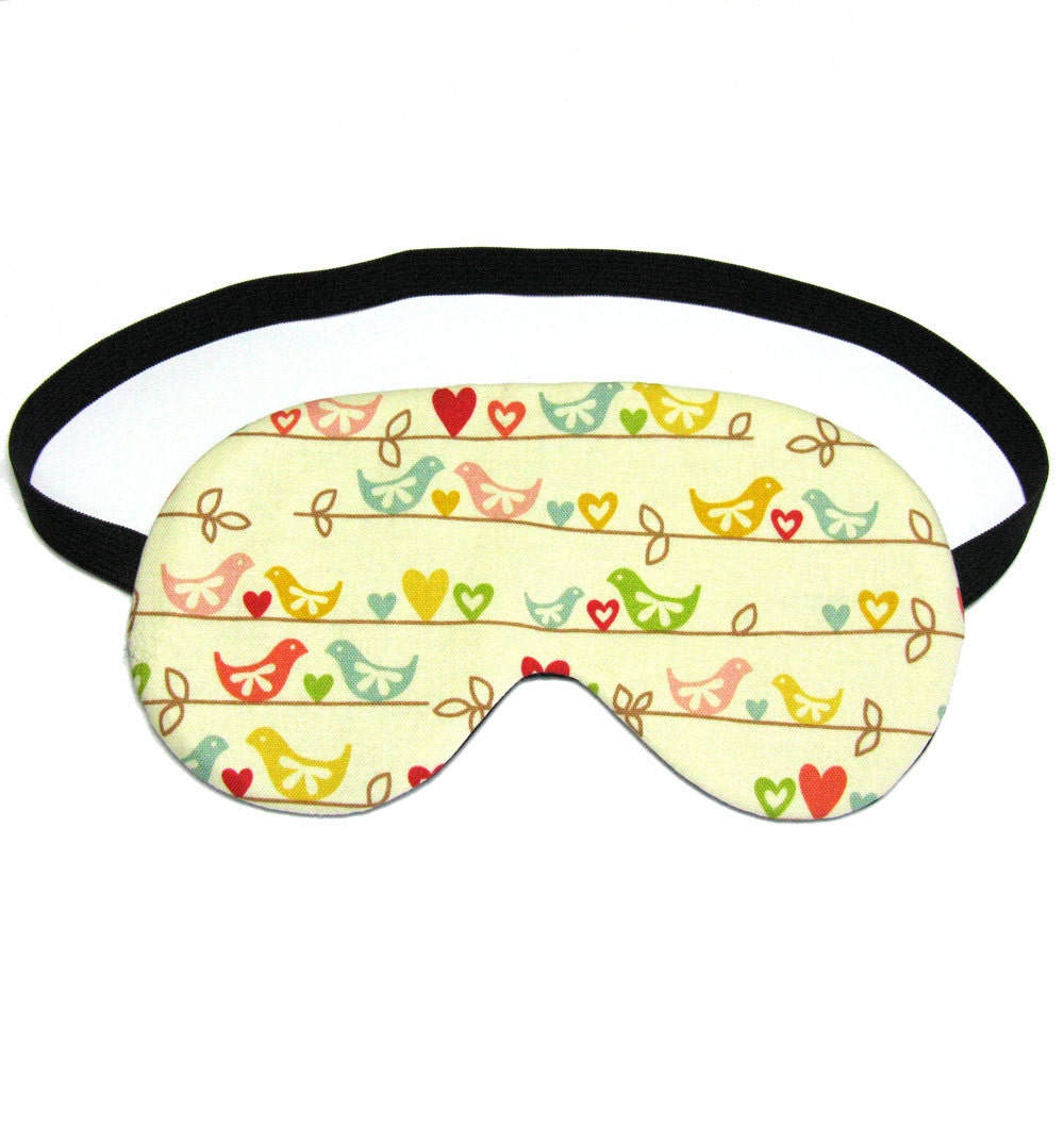 Bird on a Line Sleep Eye Mask