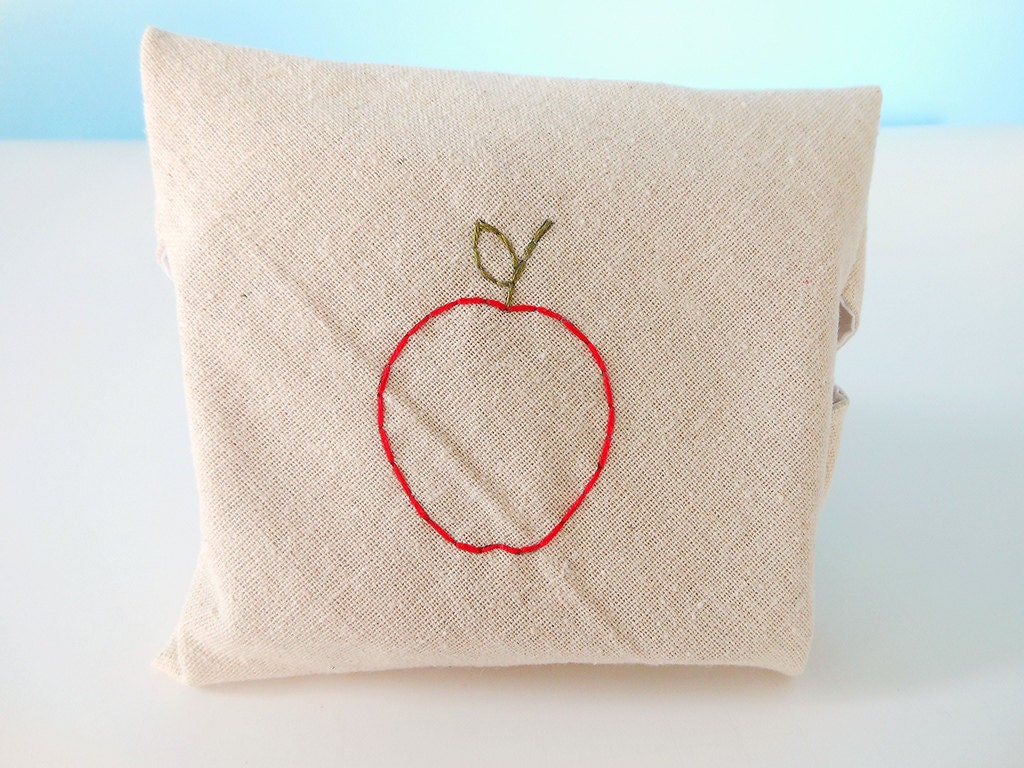 Reusable Sandwich Wrap - Apple - Eco Friendly