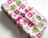 SALE:  Baby Wipes, Turtles on Pink