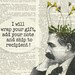 Free Gift Wrap - Ship a gift of Vintage Book Page Art Prints
