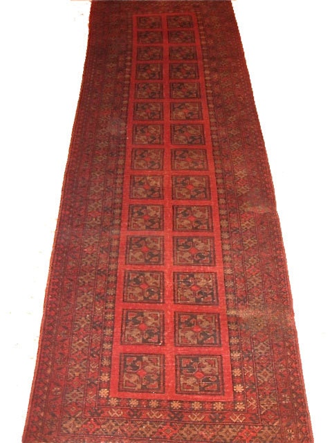 Vintage Kunduz Carpet Runner