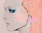 Fragmentary- Fashion Illustration Art Print