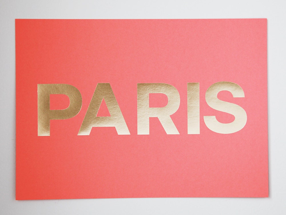 5 x 7 Paris Print