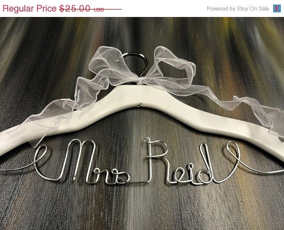 20% OFF SALE Custom Hangers Bridal Dress Hangers Personalized Hanger Wedding Photo Prop Bridal Accessories Wedding Dress Hangers Bride Hang