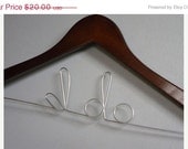 20% OFF SALE Wedding Dress Hangers Bridal Accessories I do Hangers by OriginalBridalHanger