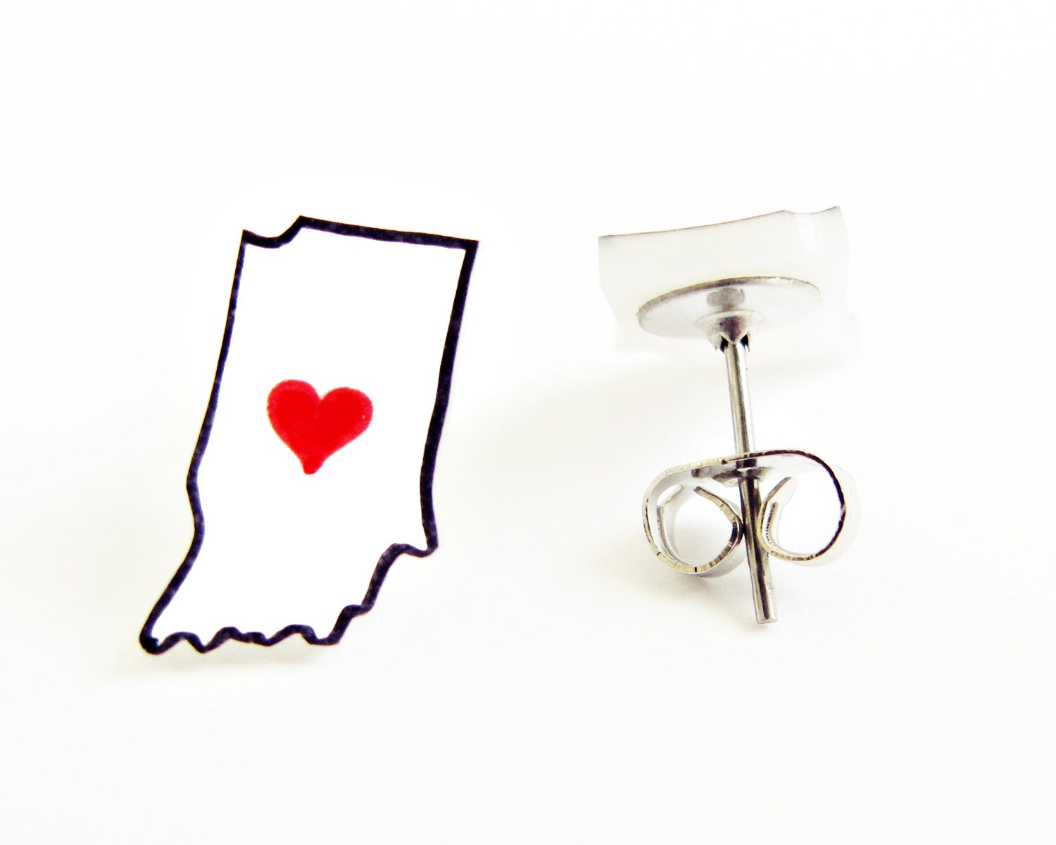 Indiana State Earrings