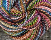 Mood Ring - handspun patchwork wool yarn