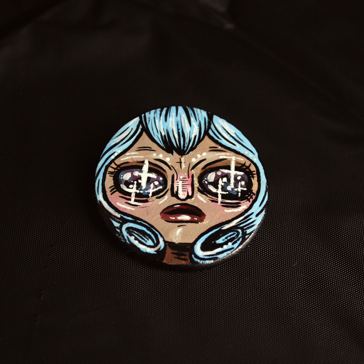 Universe Eyes Handmade Pin