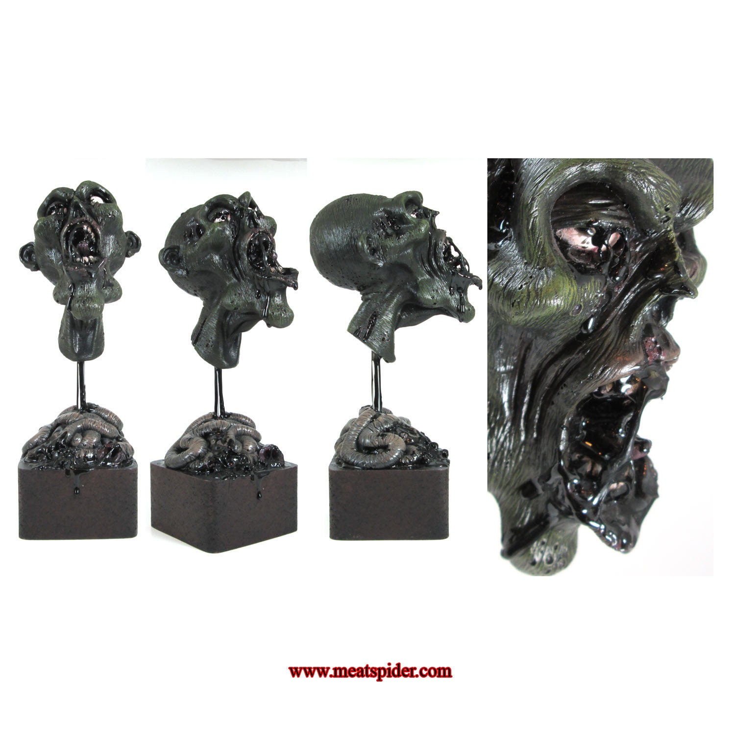 Meatspider ZED Head Bust