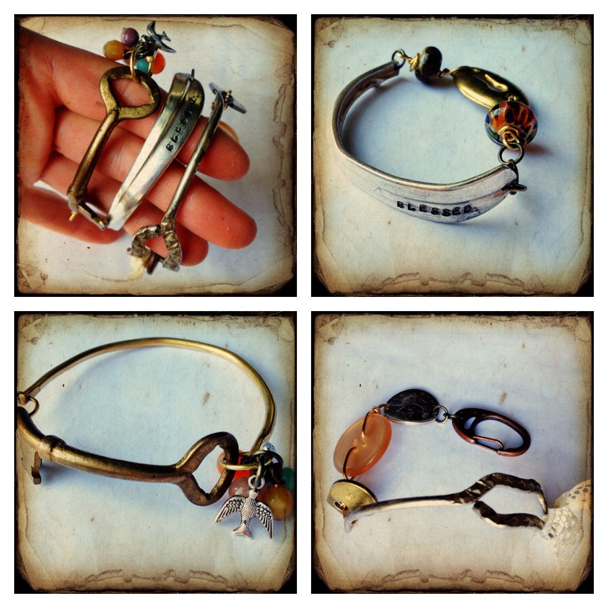 Blessed Assemblage Bracelet Stack