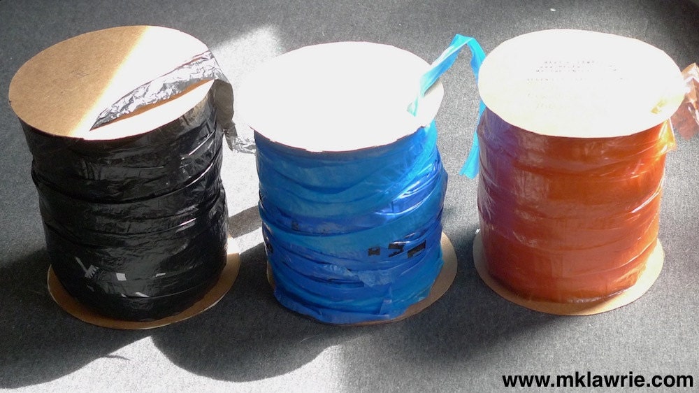 Upcycled Plastic Bag Yarn, large spool