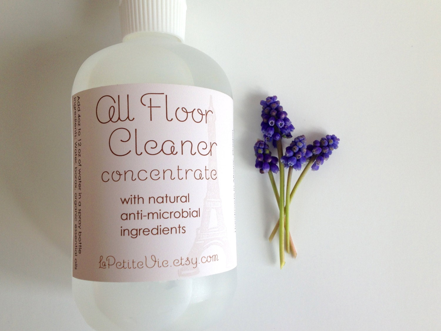 All Floor Cleaner Concentrate 16 oz., Eco-friendly, Non-toxic, Tile, Vinyl, Wood Floors