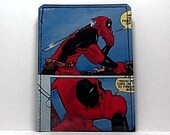 Sewn Duct Tape Comic Book Wallet - Deadpool Design 3