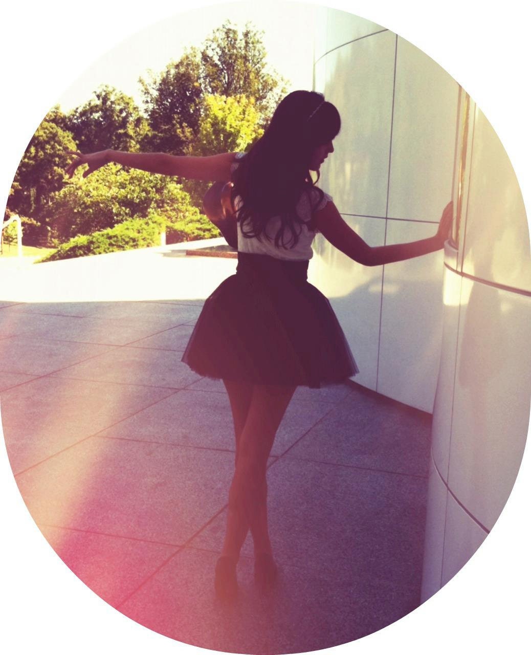 Classic Ballet Tulle Skirt in Black