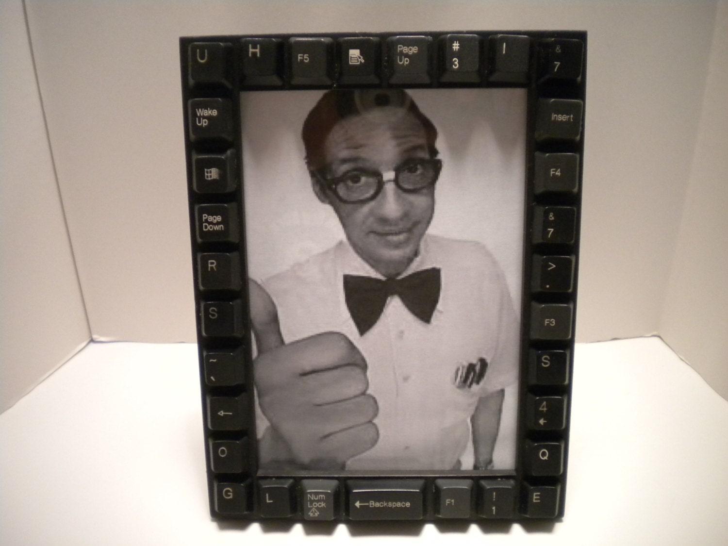 Computer Keyboard Keys Picture Frame
