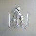 Vintage Sconce :  Wrought Iron Candle Sconce