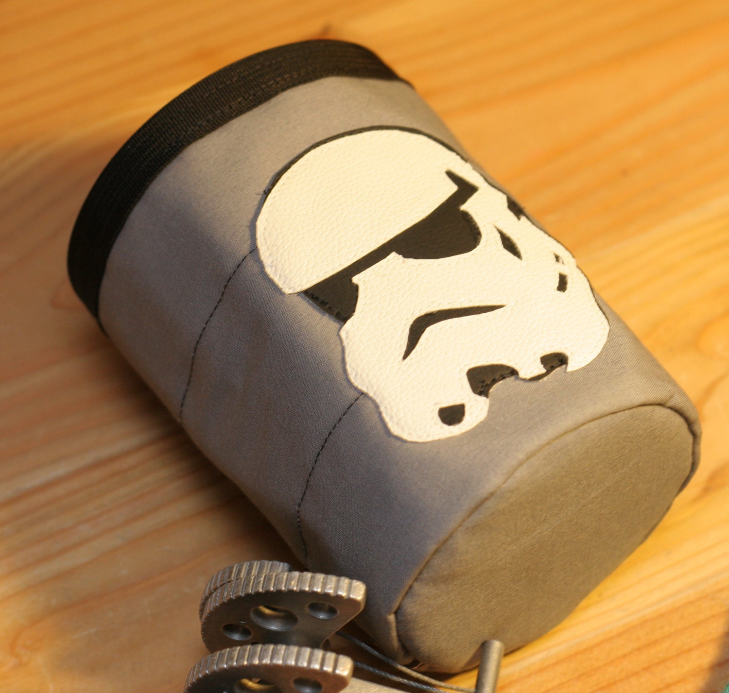 Wars in the Stars, Hand Crafted Chalk Bag - Rock Climbing