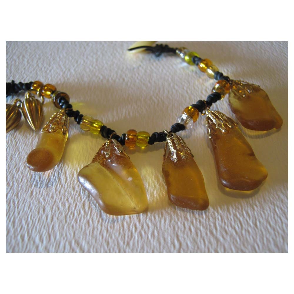 Sea Glass Cousin - Prairie Glass Bracelet