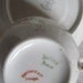 Antique Set Of 2 Princess Haviland And Co Limoges France Bouillon Cups With Bavaria Saucers, Mix Match
