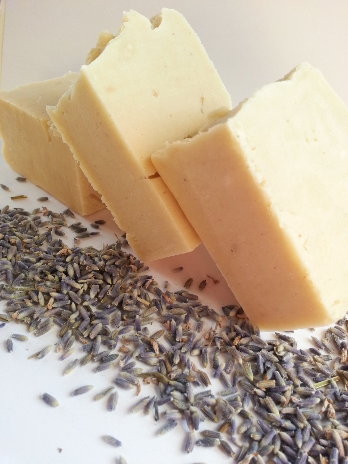 French Milled Lavender Anise 60% Butters All Purpose Soap Hair Face Body With Rhassoul Clay