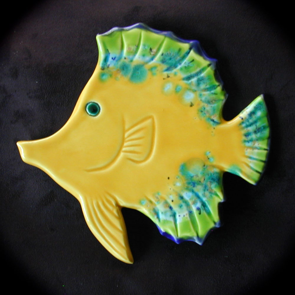 Ceramic Fish wall tile
