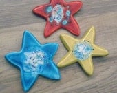 Ceramic stars  tile wall hanging